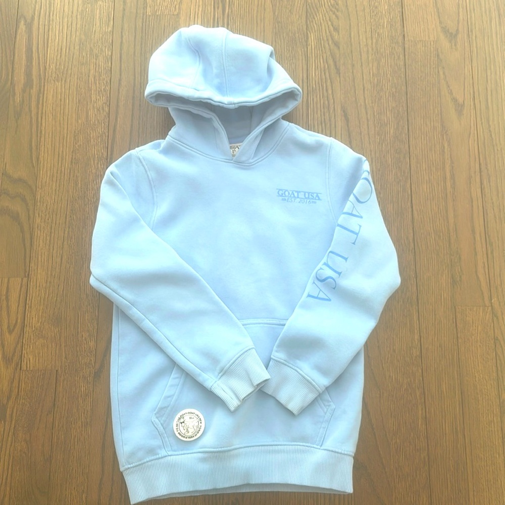 Goat Sweatshirt- YM light blue
